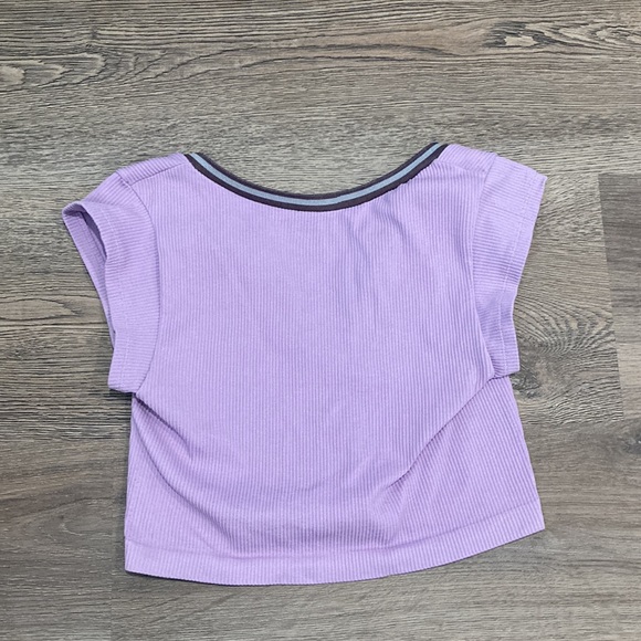 BDG Out From Under Purple Top - Picture 5 of 5